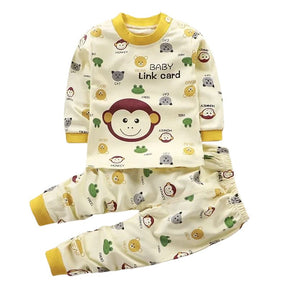 Pijama Infantil Manga Longa para Bebês e Crianças