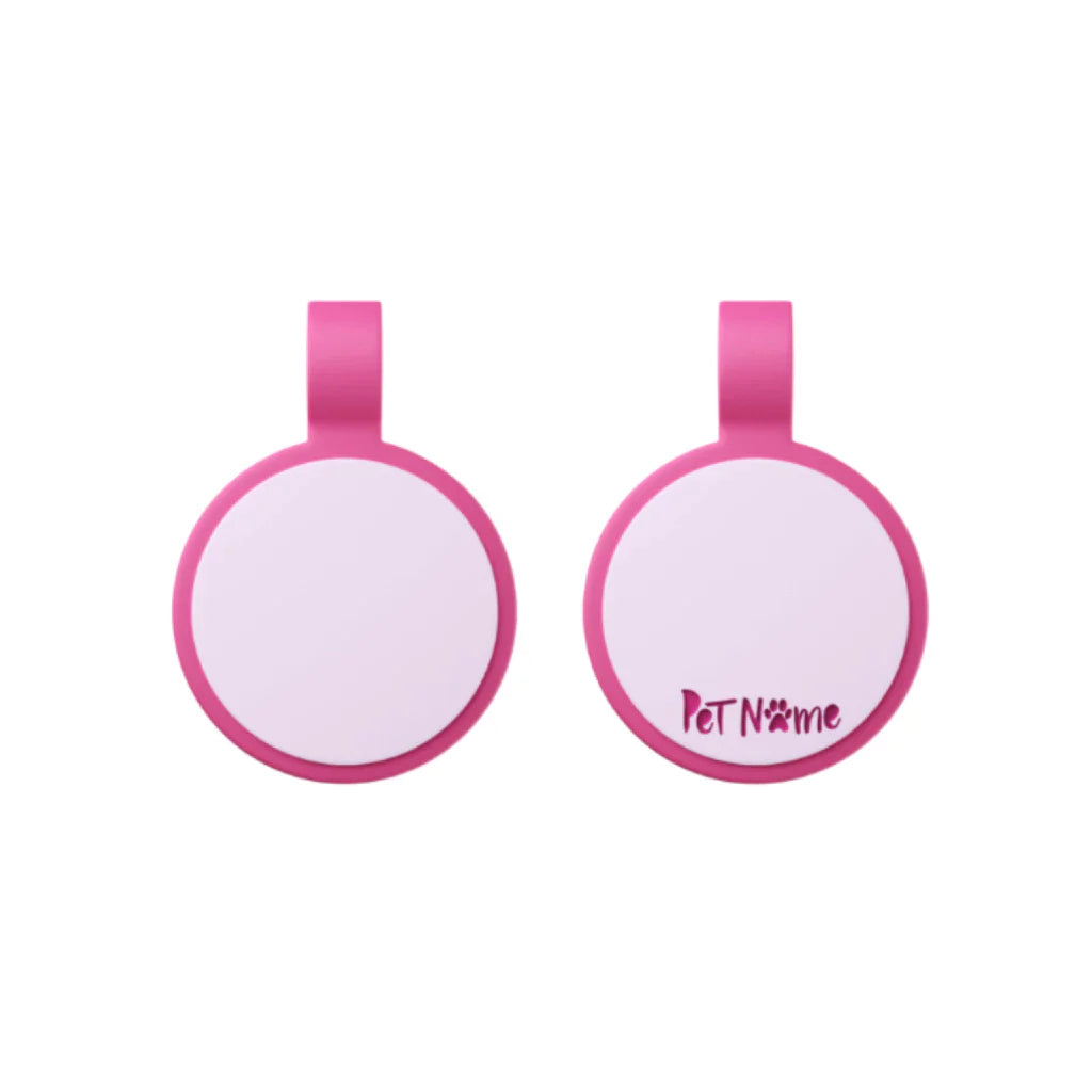 Placa de Identificação Pet em Borracha Silicone | Mini Candy
