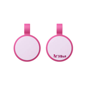 Placa de Identificação Pet em Borracha Silicone | Mini Candy