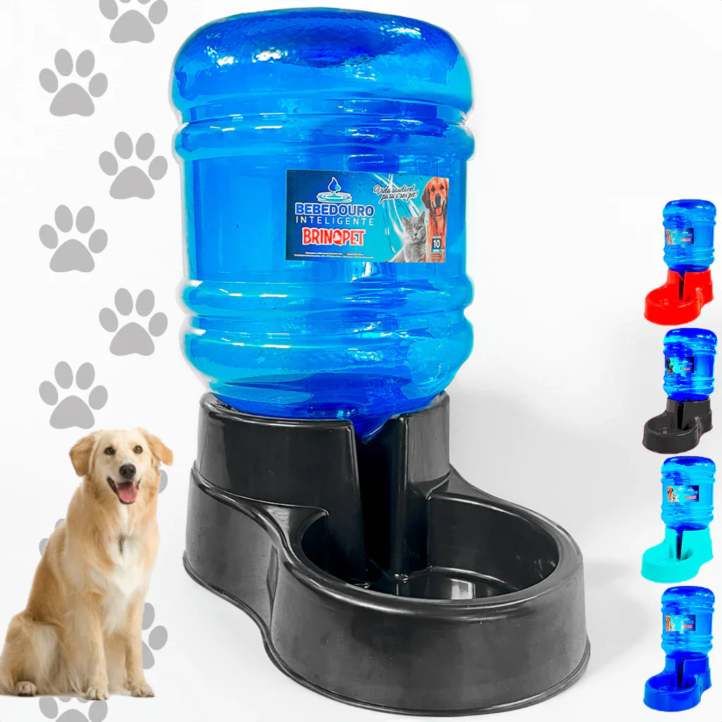 Bebedouro Automático de Cachorro e Gato de Galão | Bebedouro Brinqpet™