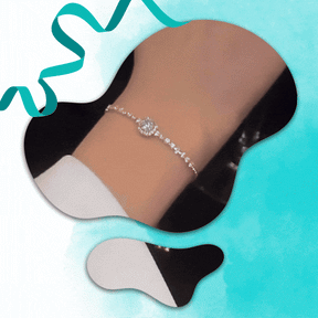 Pulseira em Liga de Cobre Banhada a ouro 18kcom Zircão Life Star