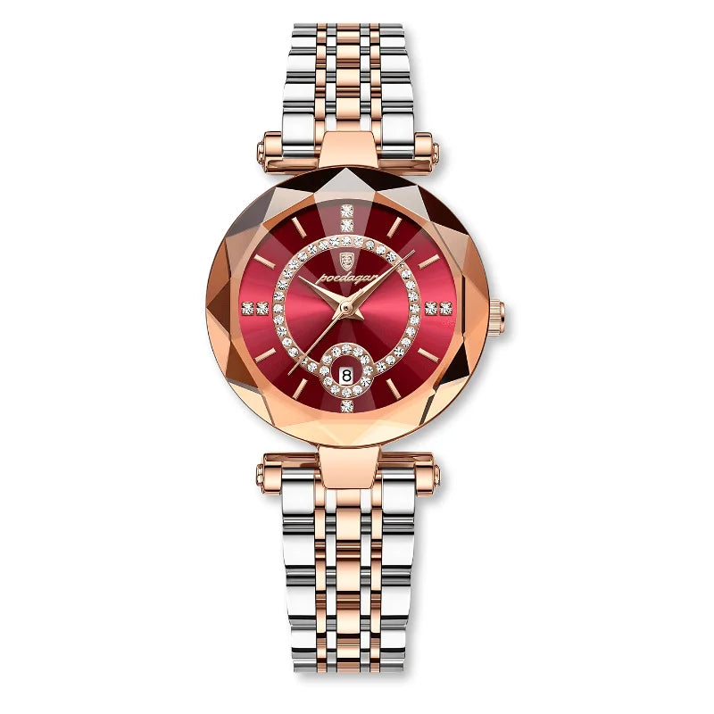 Relógio Feminino de Luxo Diamantado - Poedagar