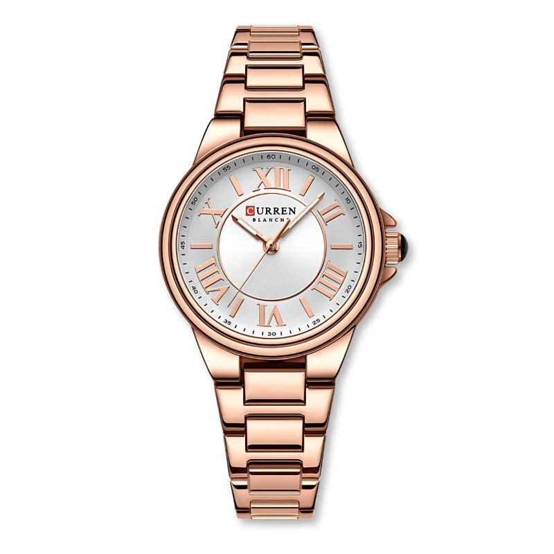 Relógio Feminino de Luxo Clássico - Curren