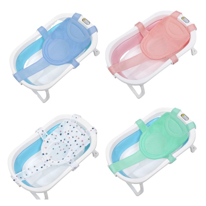 Almofada de Banheira para Banho Respirável Recém Nascido Bambino