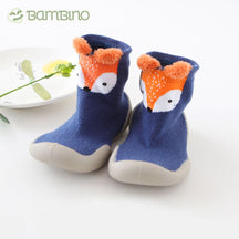 Meia Sapatilha Zoo Bebê Cano Alto