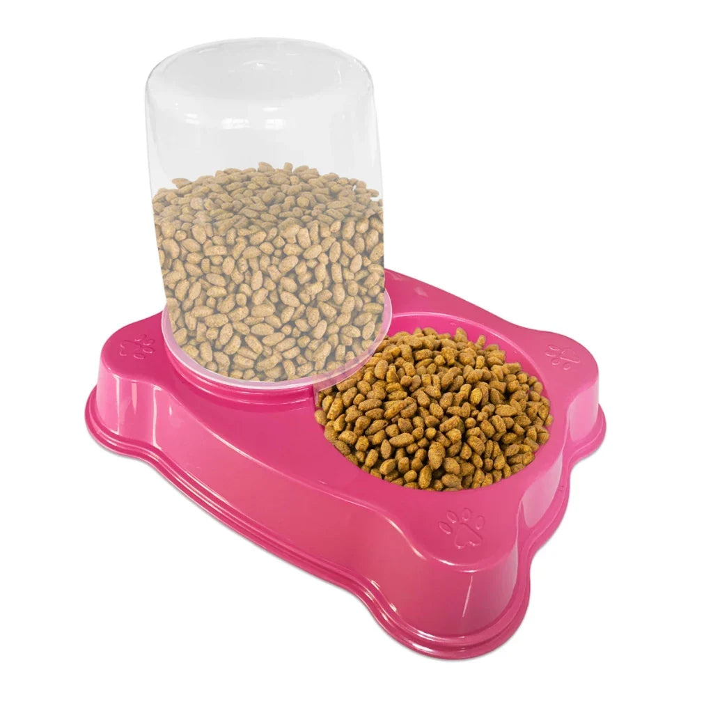 Comedouro/Bebedouro Dupla Função para Cães e Gatos | Comedouro/Bebedouro Duplex™