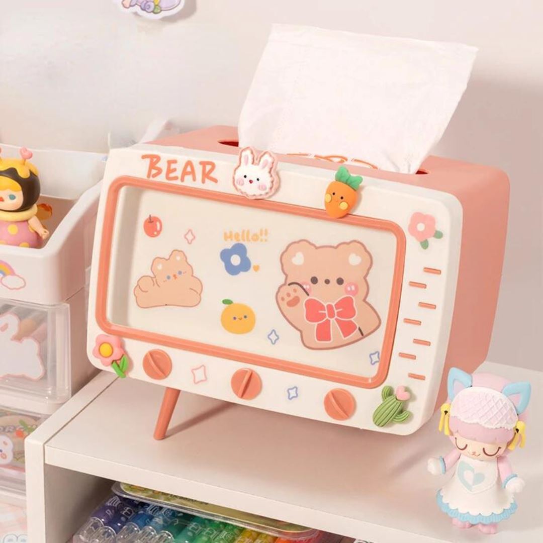 Suporte para Celular + Porta Lenços Umedecidos Infantil