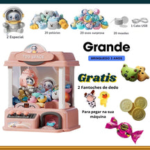 Mini Máquina de Pegar Ursinho 44 Brinquedos