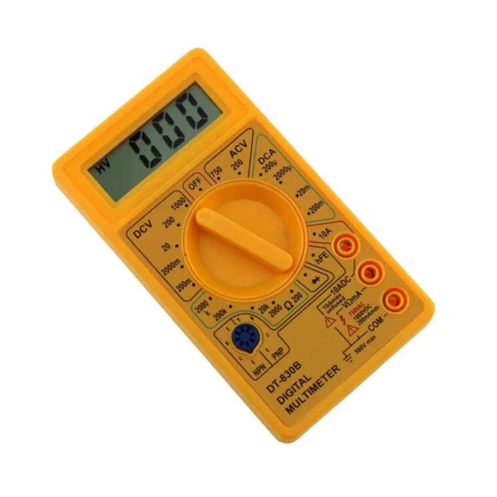 Multímetro Digital DT-830 DCV DCA com Bateria de 9V