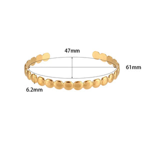 Pulseira Coração Trançado Banhada a Ouro Burnetts