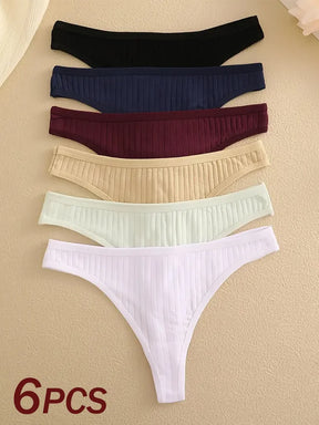 Compre 1 LEVE 6 Elegance Fit: Calcinhas Biquíni