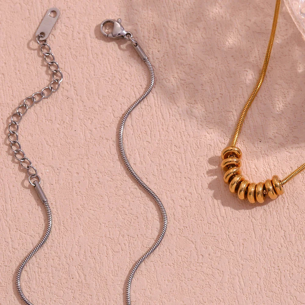 Colar Minimalista de Zircônia Banhado a Ouro 18K