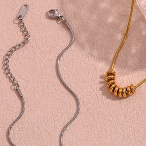 Colar Minimalista de Zircônia Banhado a Ouro 18K
