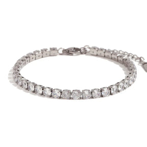 Pulseira de Zircão Banhada a Ouro 18K Burnetts
