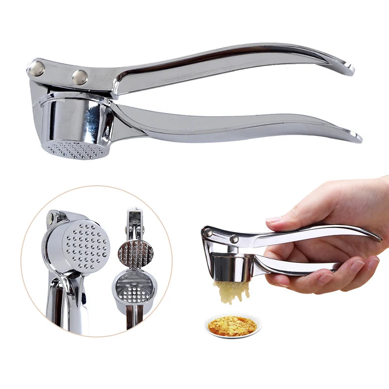 Prensa de alho triturador picador de cozinha aço inoxidável espremedor de alho manual ferramenta de moagem acessórios de cozinha