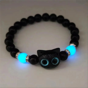 Pulseira Gatinhos que brilha no escuro