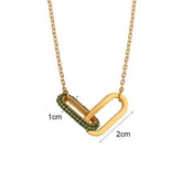 Colar Elegance com Pingente de Zircônia