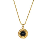 Colar Elegante com Pingente de Zircônia e Pérola
