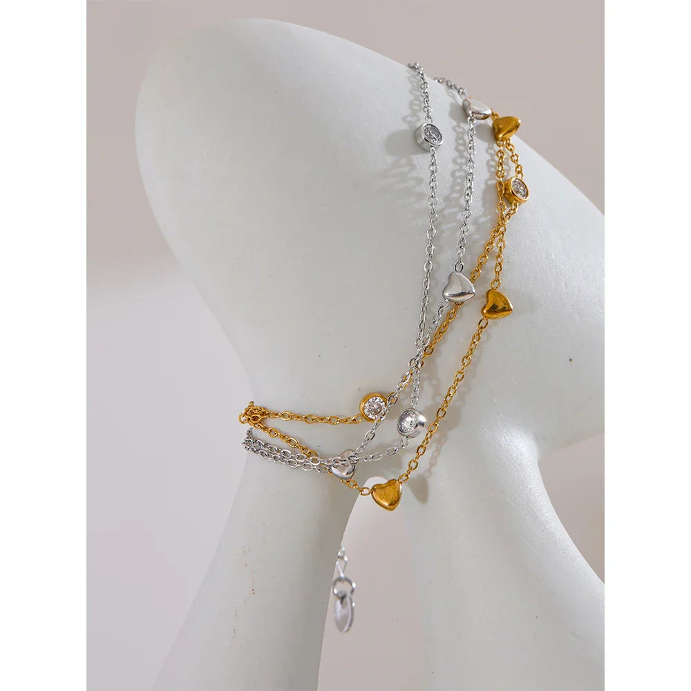 Pulseira Dupla Burnetts Joias: Elegância e Charme