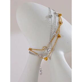 Pulseira Dupla Burnetts Joias: Elegância e Charme