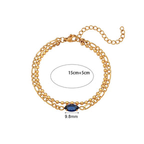 Pulseira Elegância Marquês Zircônia Burnetts Joias