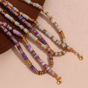 Colar e Pulseira Olho de Tigre Burnetts