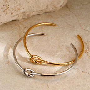 Pulseira Twist de Aço Inoxidável Burnetts Joias