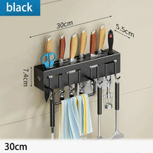 Organizador de Parede para Cozinha Aço Inox