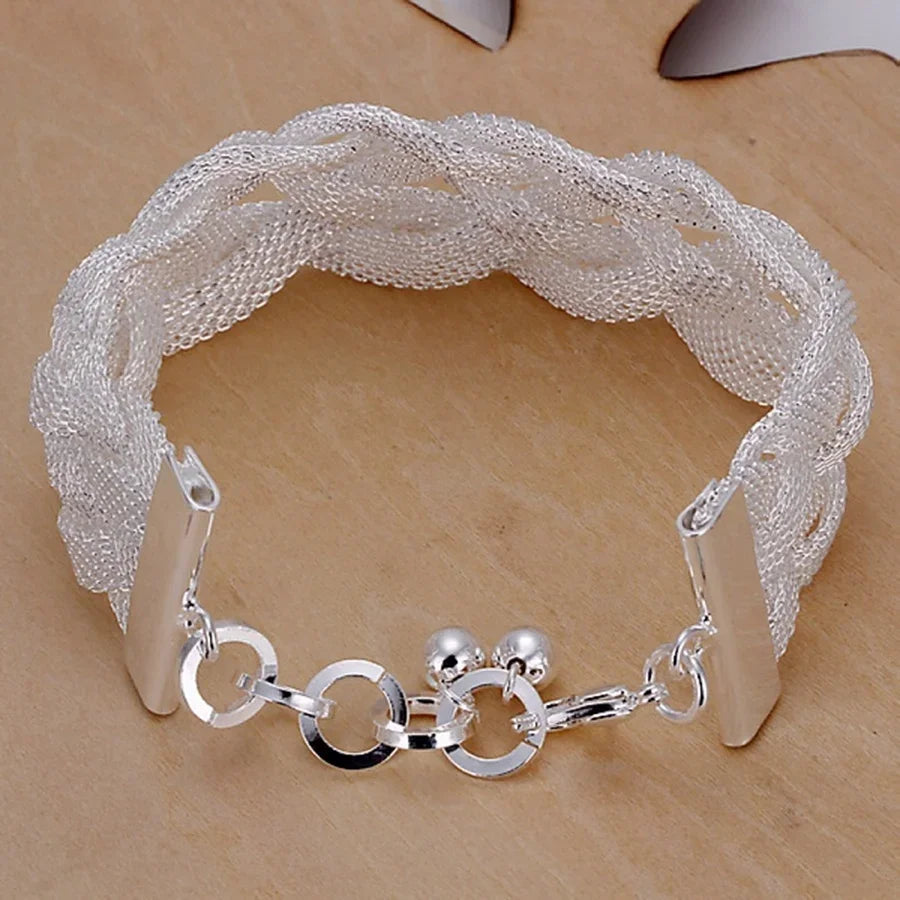 Pulseira de Prata Esterlina 925 Elegance para Mulheres