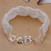 Pulseira de Prata Esterlina 925 Elegance para Mulheres
