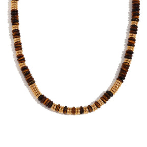 Colar e Pulseira Olho de Tigre Burnetts