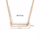 Colar Pingente de Zircônia Banhado a Ouro 18K