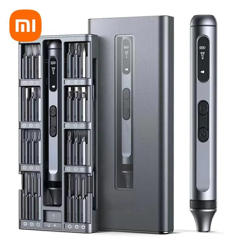 Kit de Chave de Fenda Elétrica Xiaomi – Precisão, Durabilidade e Carregamento Rápido