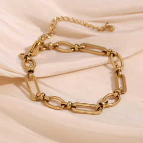 Pulseira Minimalista Belle em Ouro 14K