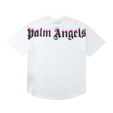 Camiseta Palm Angels Double Logo Oversized