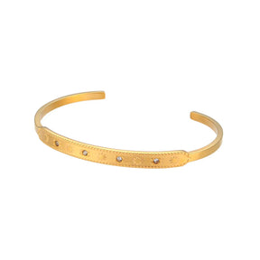 Bracelete Estrela de Cristal Banhado a Ouro 18k