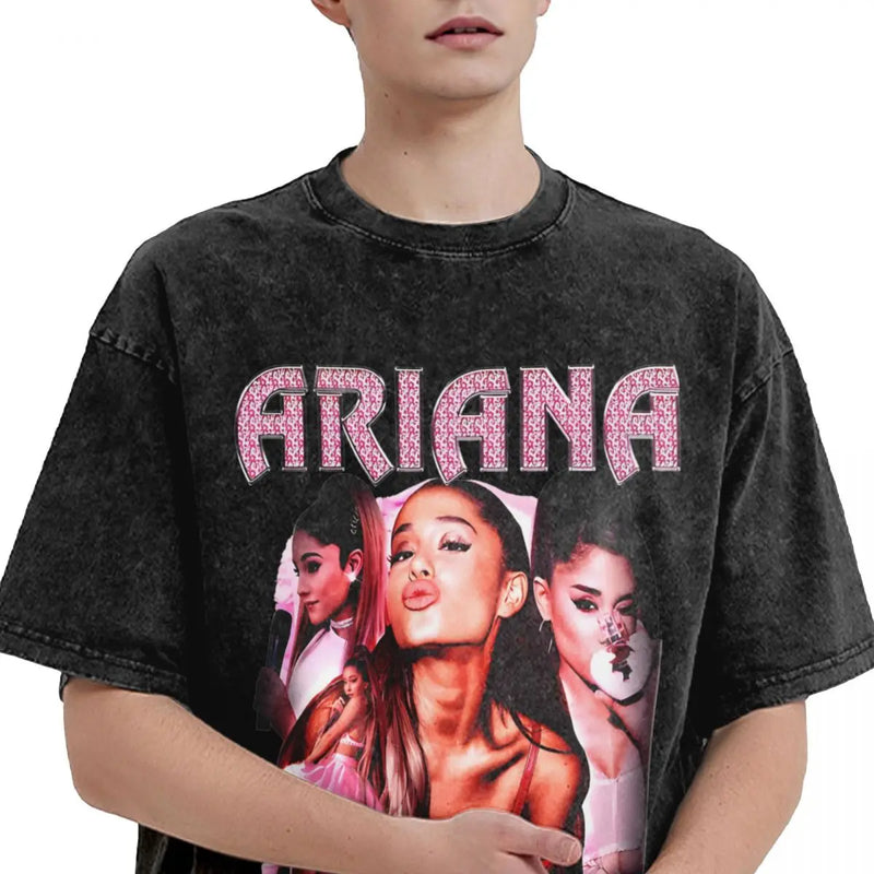 Camisa Edit da princesa do pop Ariana Grande