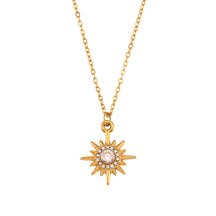 Colar Lucky Star com Zircônia e Pérola