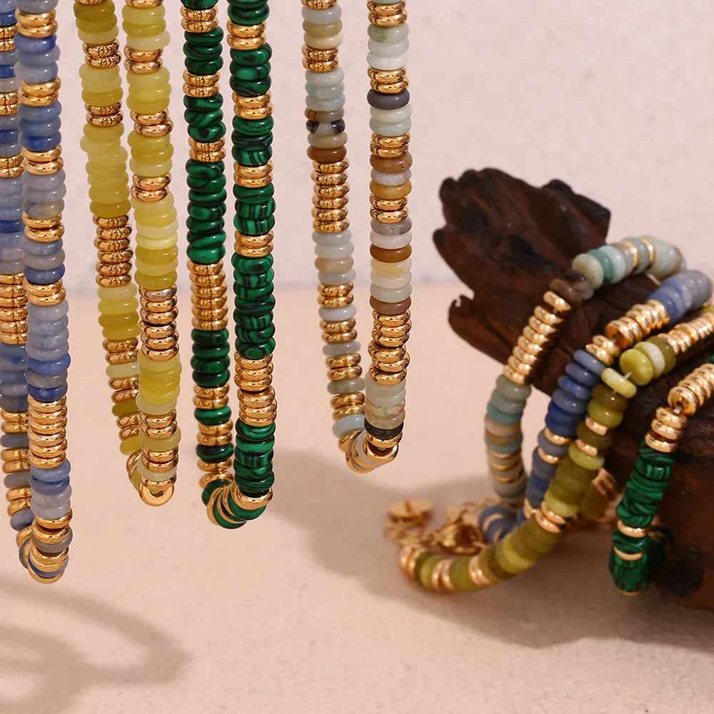 Colar e Pulseira Olho de Tigre Burnetts