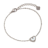 Pulseira Love Shell Burnetts Joias Banhada a Ouro 18K