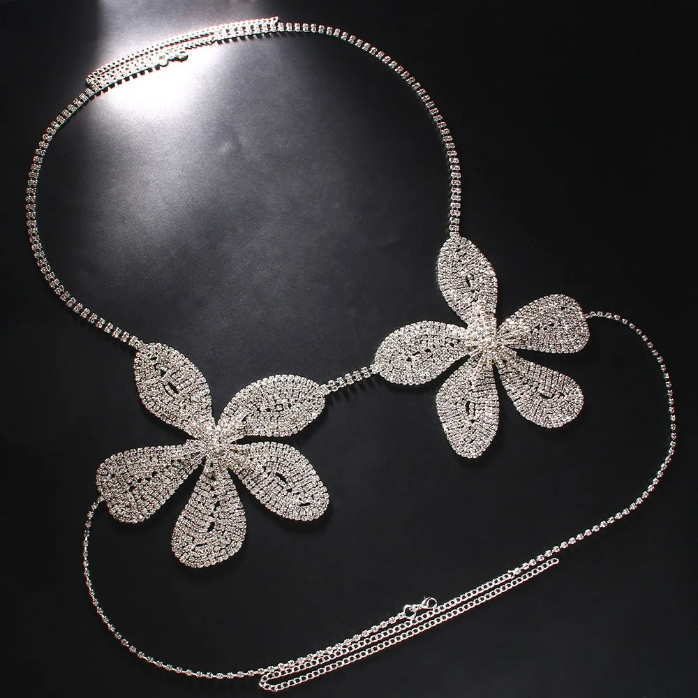 Top Strass Flor
