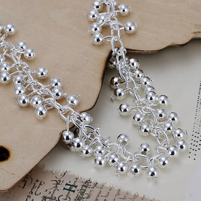 Pulseira Elegance Plus de Prata Esterlina 925 com Contas