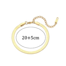 Pulseira Cobra Banhada a Ouro 18K Burnetts