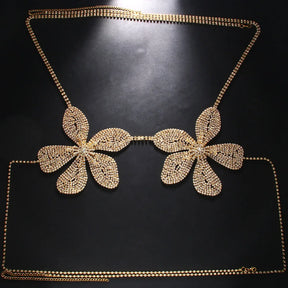 Top Strass Flor