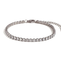 Pulseira de Zircão Banhada a Ouro 18K Burnetts