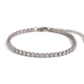 Pulseira de Zircão Banhada a Ouro 18K Burnetts