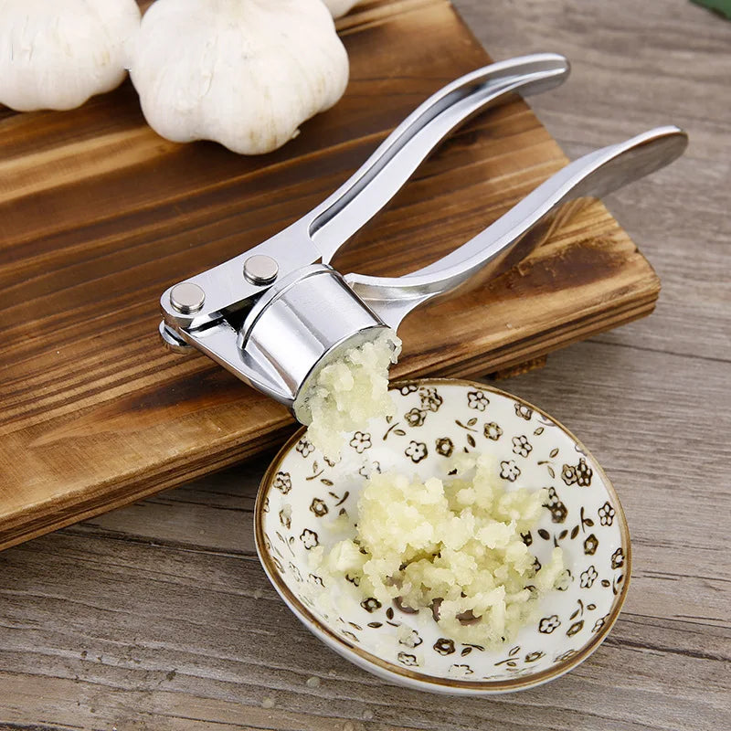 Prensa de alho triturador picador de cozinha aço inoxidável espremedor de alho manual ferramenta de moagem acessórios de cozinha