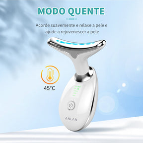 Tratamento para área do pescoço - massageador