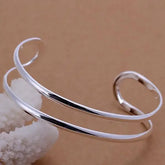Pulseira Ajustável de Prata 925  Mulheres