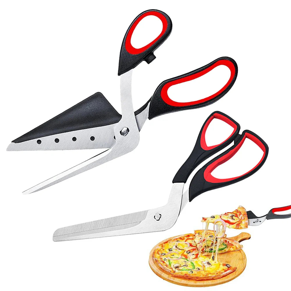 Tesoura Espátula para Pizza